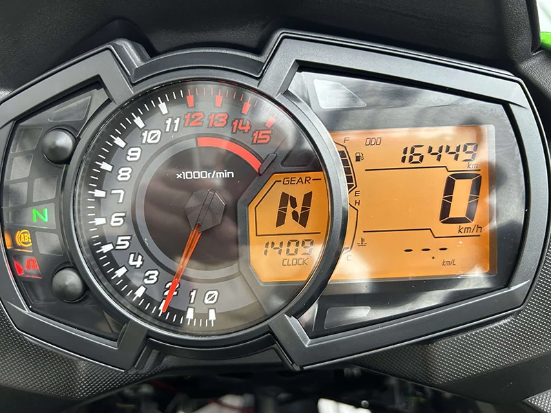 走行距離は16448kmです。