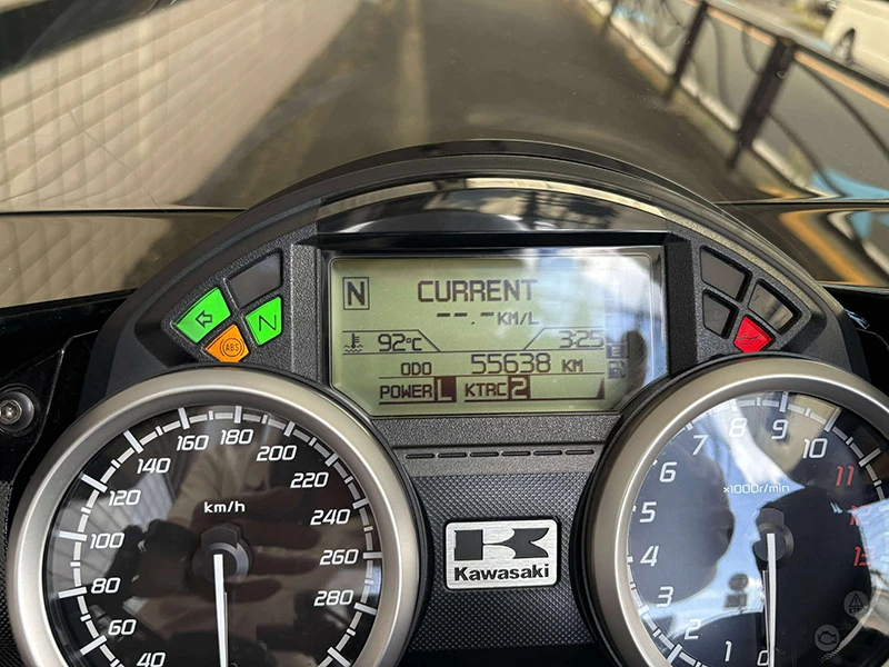 走行距離55638km。